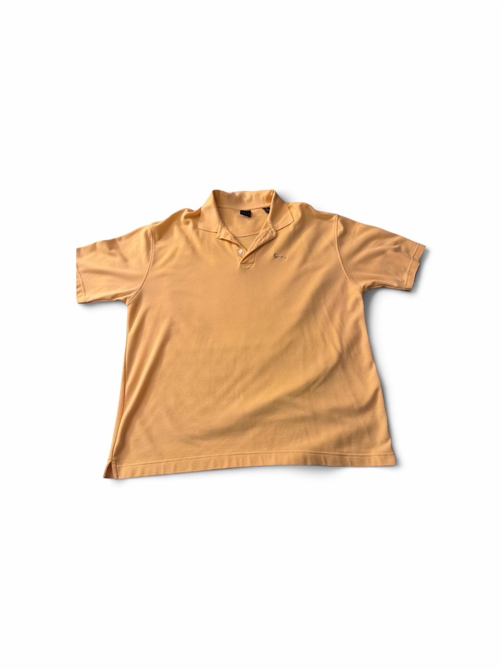 Vintage 1993 Karl Kani Polo Shirt Mens 3XL Yellow 90s Hip Hop Streetwear
